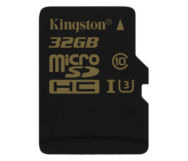 KINGSTON SDHC 32GB Class10 UHS-I Gold 90/45MB/s + adapter (SDCG/32GB) - 352867 - zdjęcie